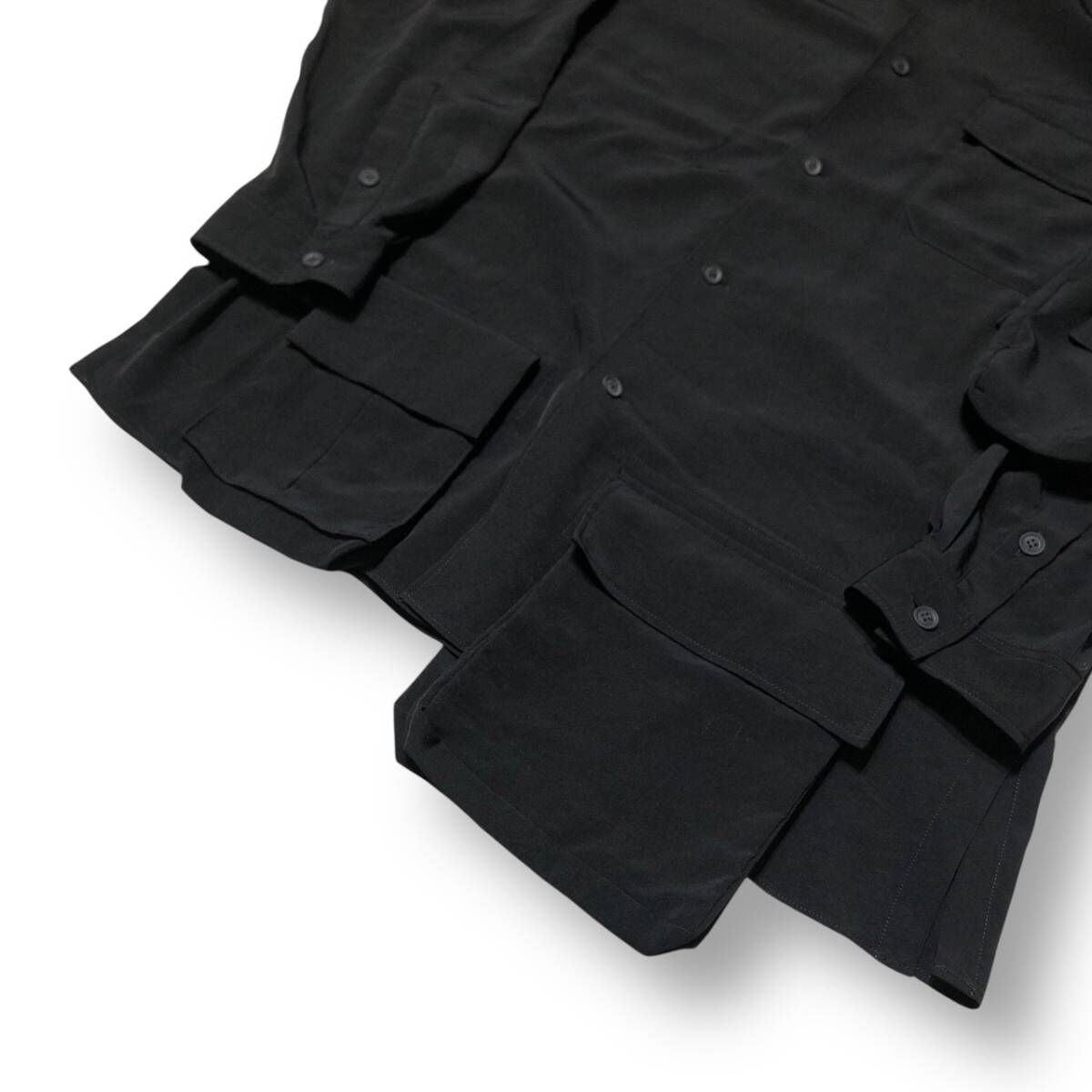 25ss YOHJI YAMAMOTO POUR HOMME TA TUXEDO STAND COLLAR POCKET