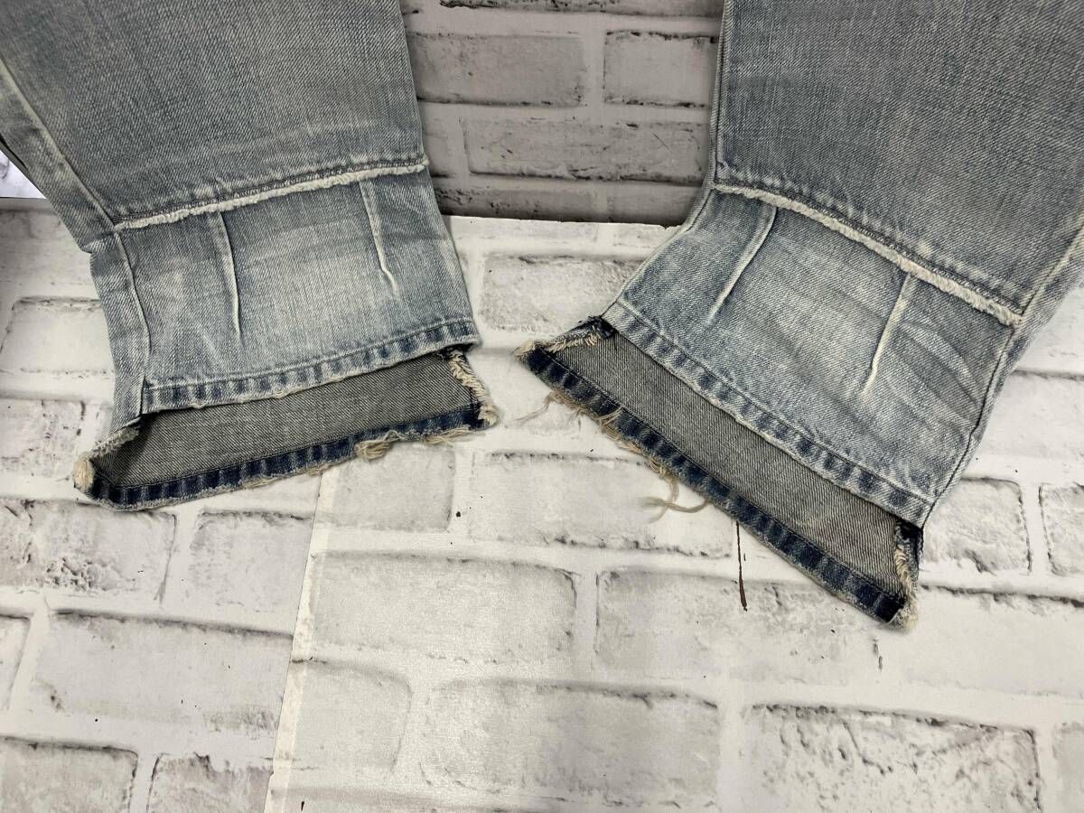 MARITHE FRANCOIS GIRBAUD/Mサイズ/ジーンズ/裾デザイン/Mサイズ/M6