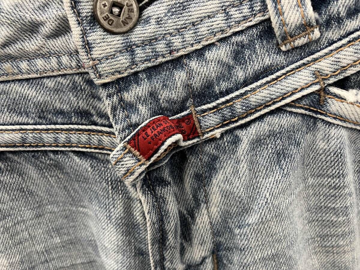 MARITHE FRANCOIS GIRBAUD/Mサイズ/ジーンズ/裾デザイン/Mサイズ/M6