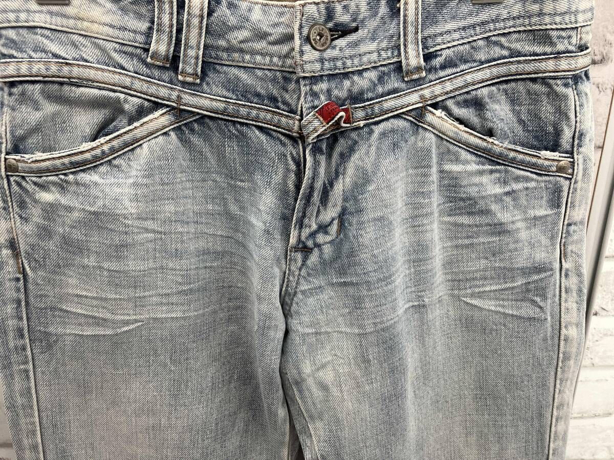 フランソワ出品 MARITHE FRANCOIS GIRBAUD/Mサイズ/ジーンズ/裾デザイン/Mサイズ/M6