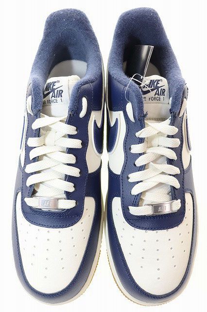 ナイキ NIKE AIR FORCE 1 07 LV 8 NAVY COLLEGE PACK 27 cm DQ 7659 101 エア フォース ロー ミッドナイト ネイビー カレッジ パック ブランド古着ベクトル 251201