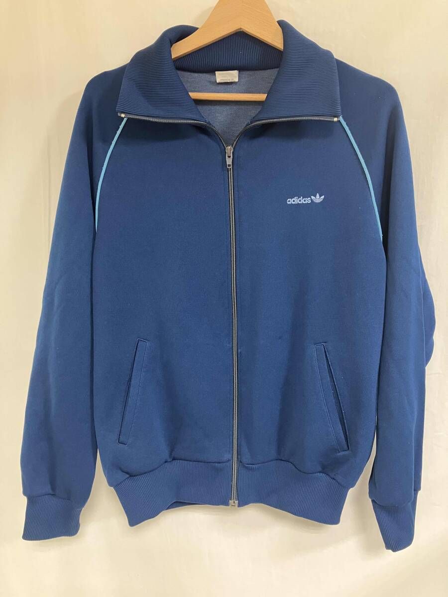 adidas ジャージ サイズ3 トラックジャケット 80s デサント製 ATS-33FT