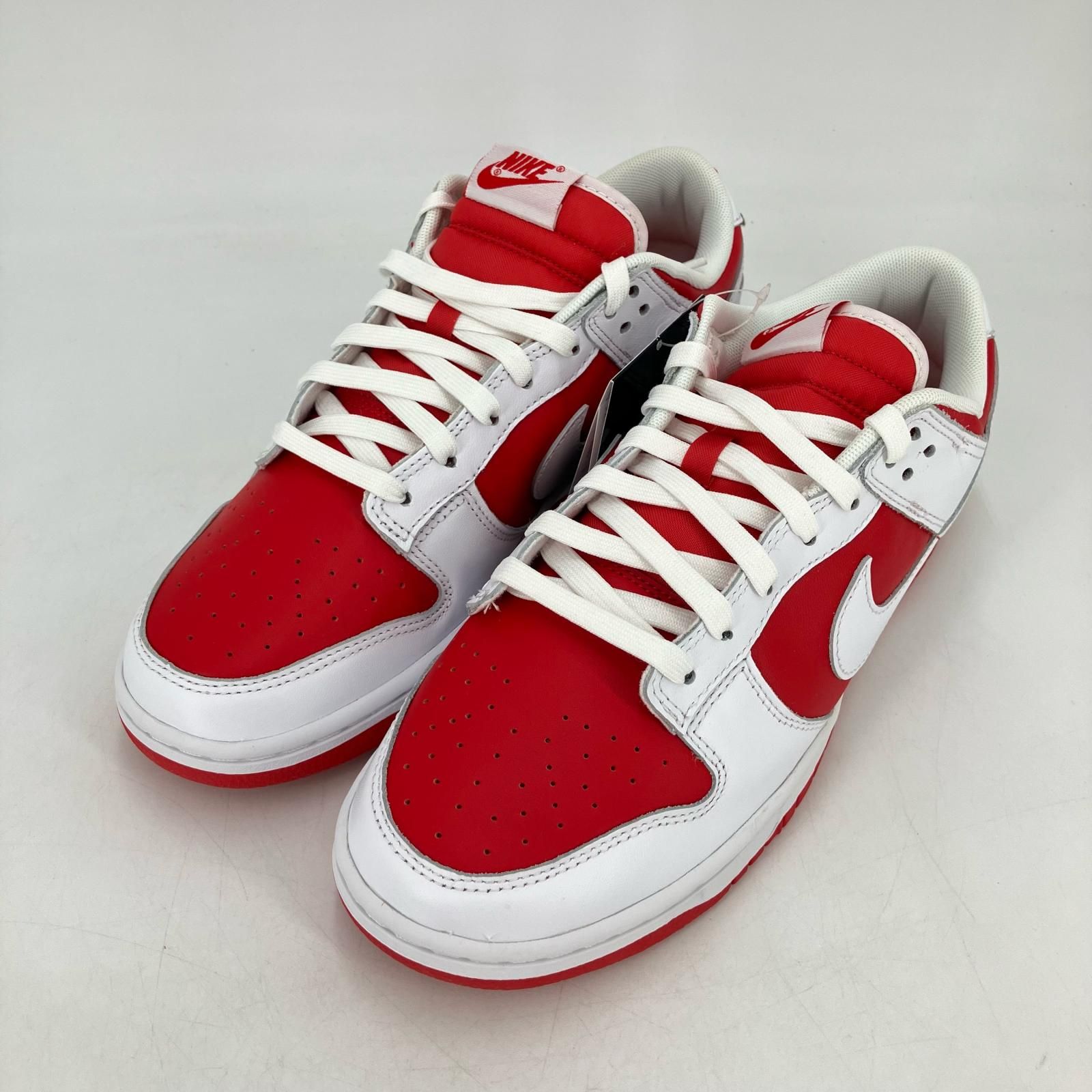 NIKE ナイキ スニーカー Dunk Low Retro DD 1391-600 レッド 28 cm 126