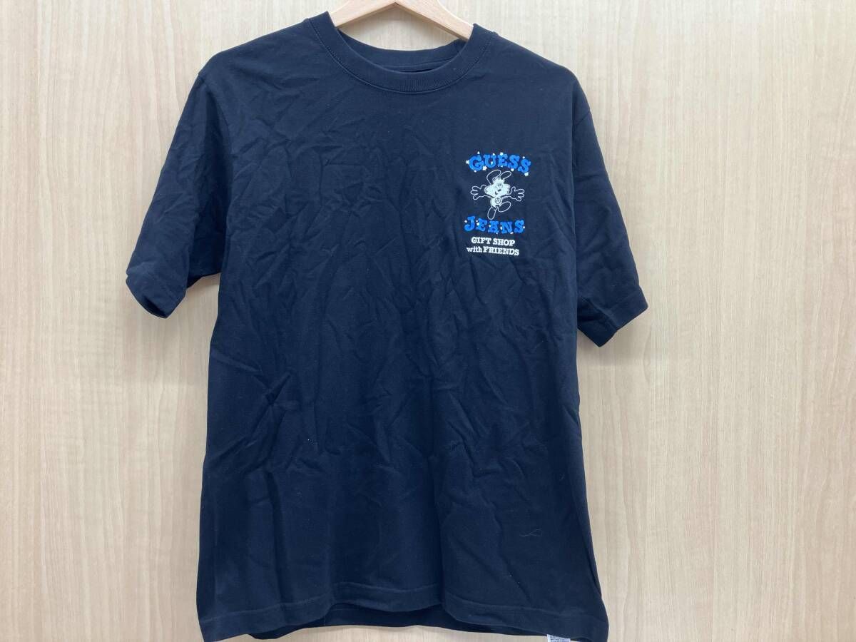 VERDY×GUESS JEANS ヴェルディ×ゲスジーンズ 半袖シャツ ブラック 