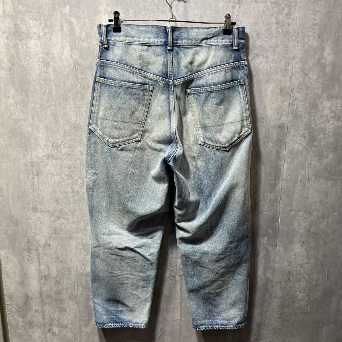 ANCELLM SELVEDGE TAPERED 5P DENIM PANTS ANC-PT03-B サイズ1