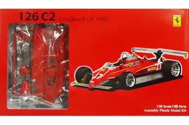 フジミ　フェラーリ126Ｃ2 1982年ロングビーチGT プラモデル フジミ フェラーリ126C2 1982年ロングビーチGT プラモデル