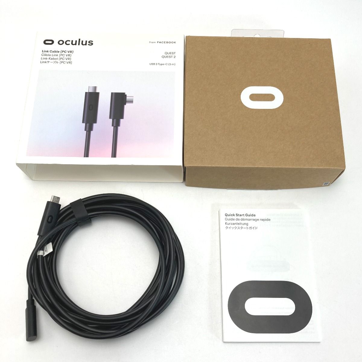 Oculus Meta Linkケーブル Quest 2 301-00311-01 ブラック USB 3 Type