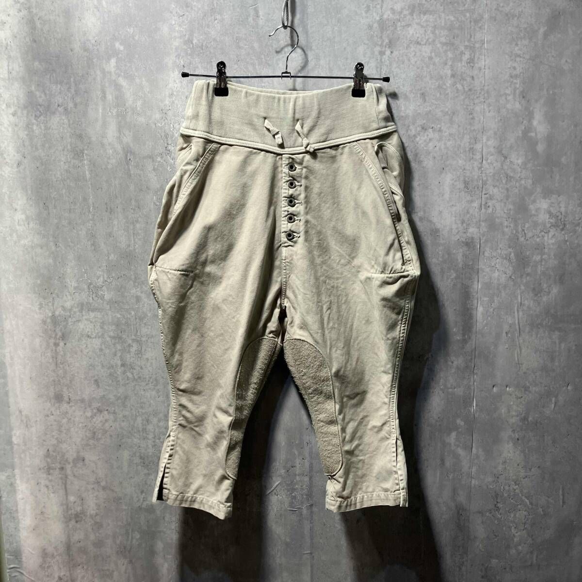 KAPITAL イージークロップドパンツ サイズ0 ベージュ キャピタル