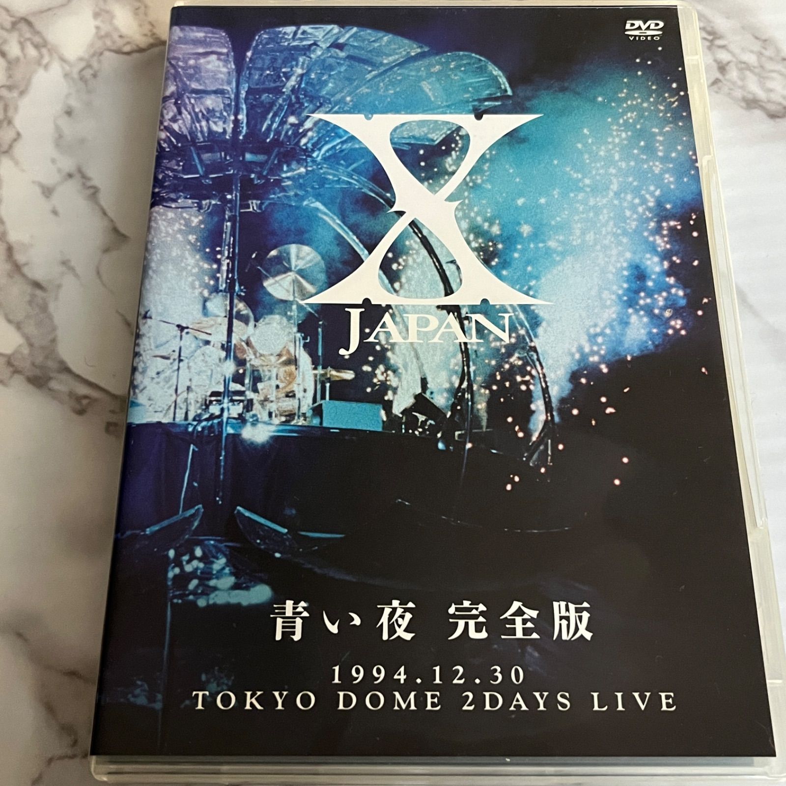 良品】エックスジャパン X JAPAN 青い夜 完全版 DVD 1994.12.30 東京