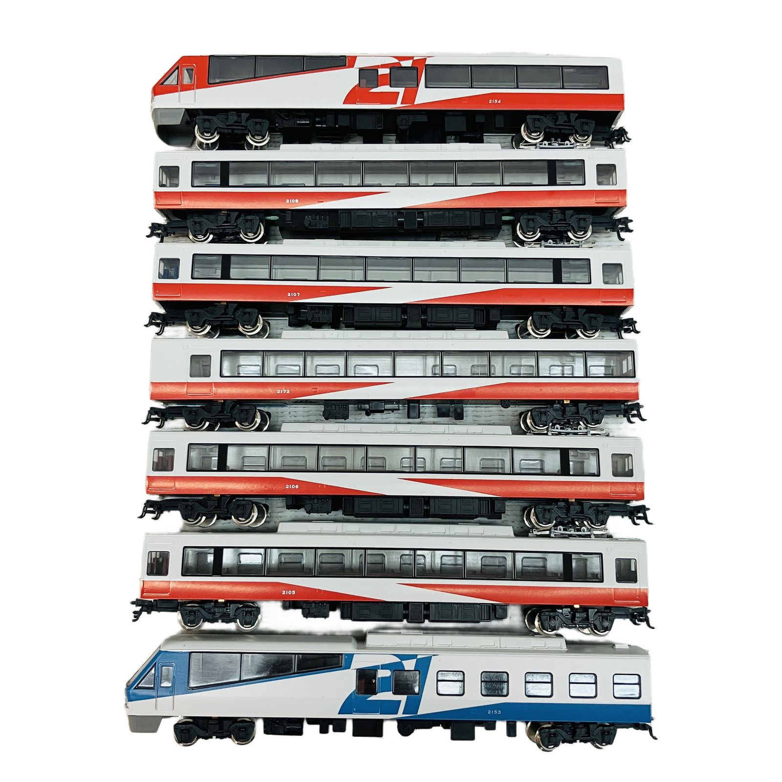 KATO 10-150 伊豆急行 2100系「リゾート21」7両セット 箱なし ブック