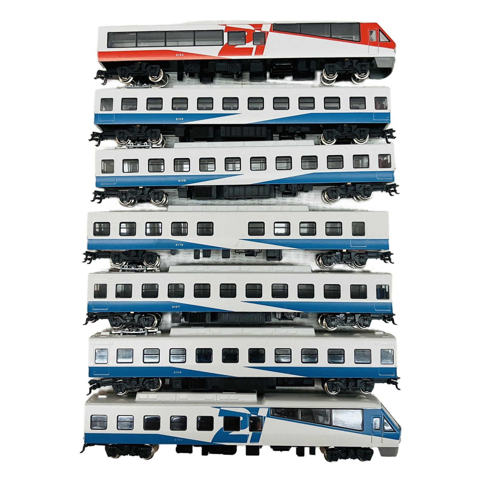 KATO 10-150 伊豆急行 2100系「リゾート21」7両セット 箱なし ブック