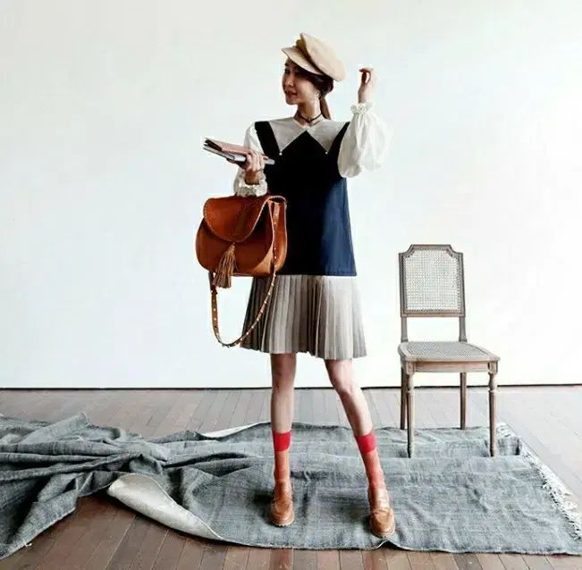 KARA パール装飾 ミニシャーリング ONE PIECE フリーサイズ