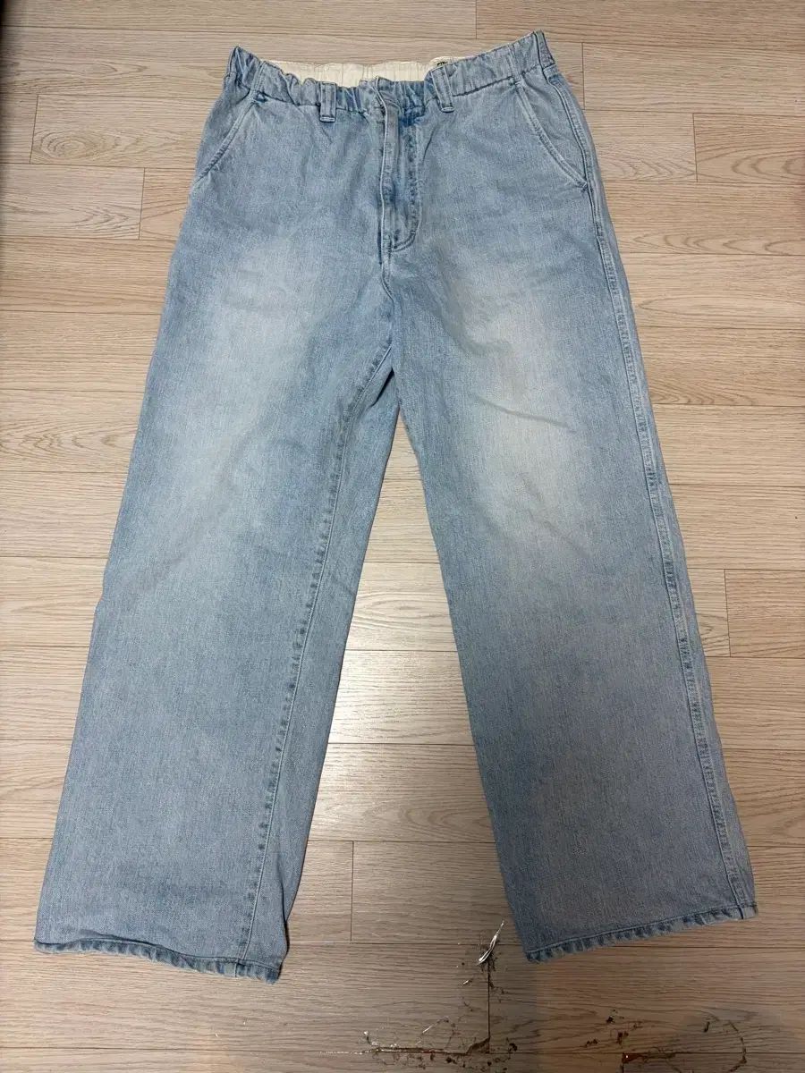 ポッタリー イージー デニム 2回実際に着用