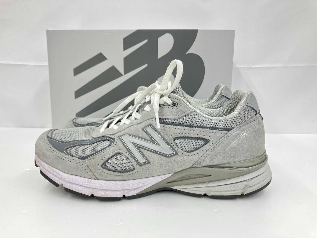Balance ニュー ンス U 990 GR 4 スニーカー 27 グレー 通年