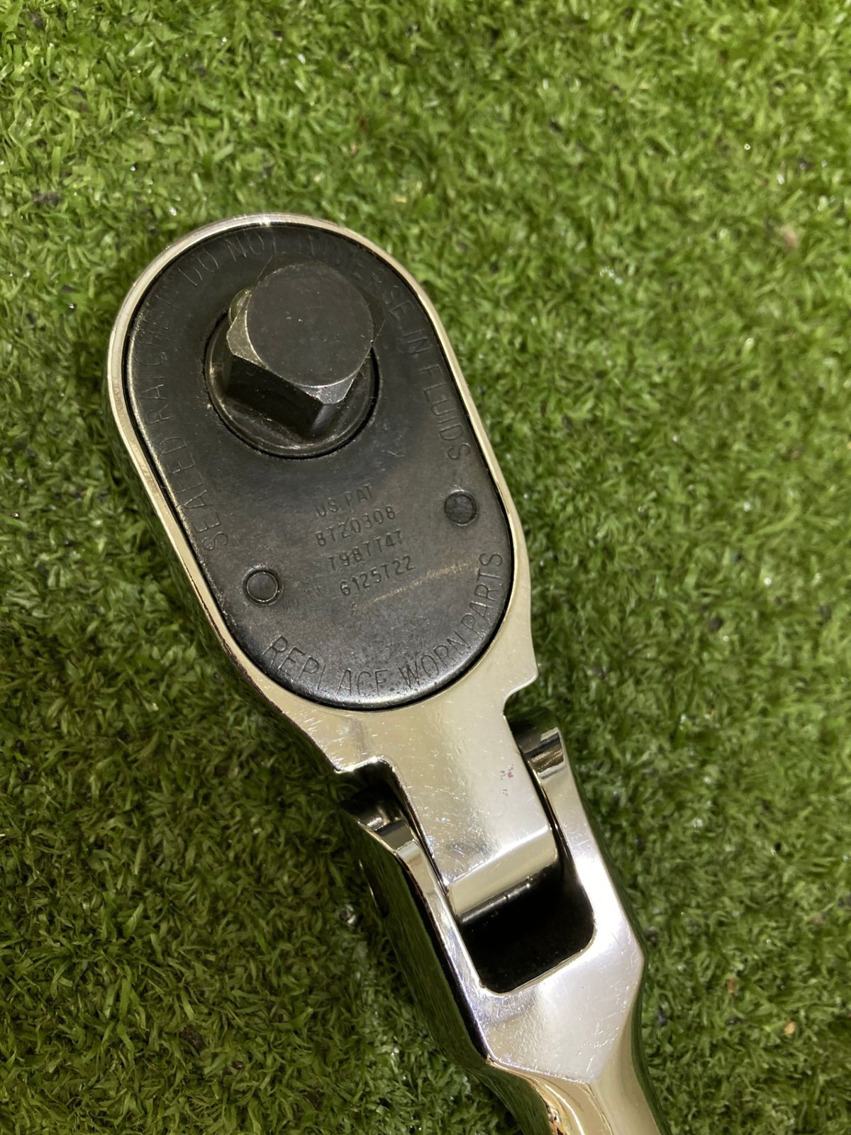  品 0921 Snap on スナップオン 1 2 差し込み ラチェット ロング 首ふり SLF 80 A その他 スパナ レンチ