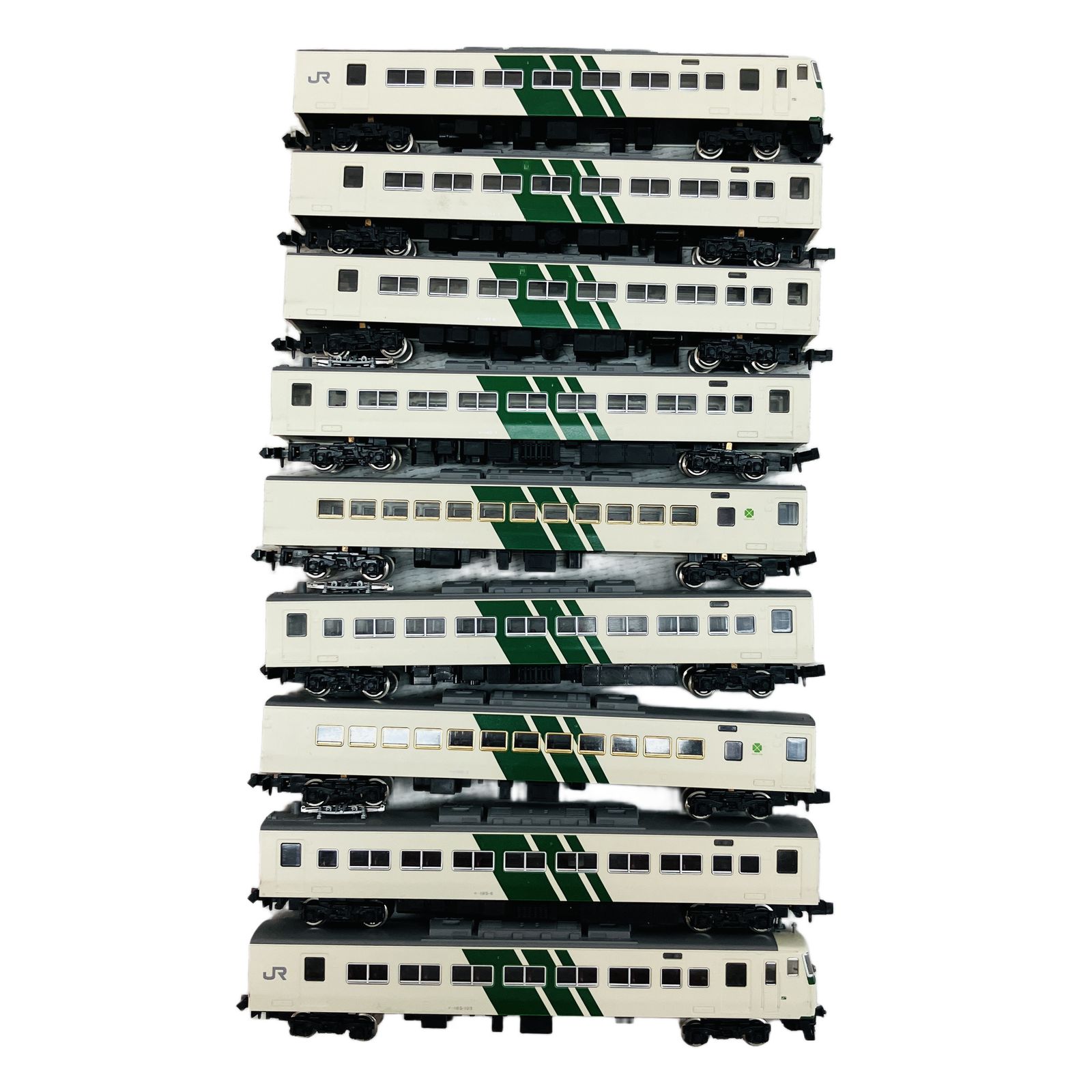 KATO 10-443 185系 0番台 踊り子 9両セット 箱なし ブックケースなし