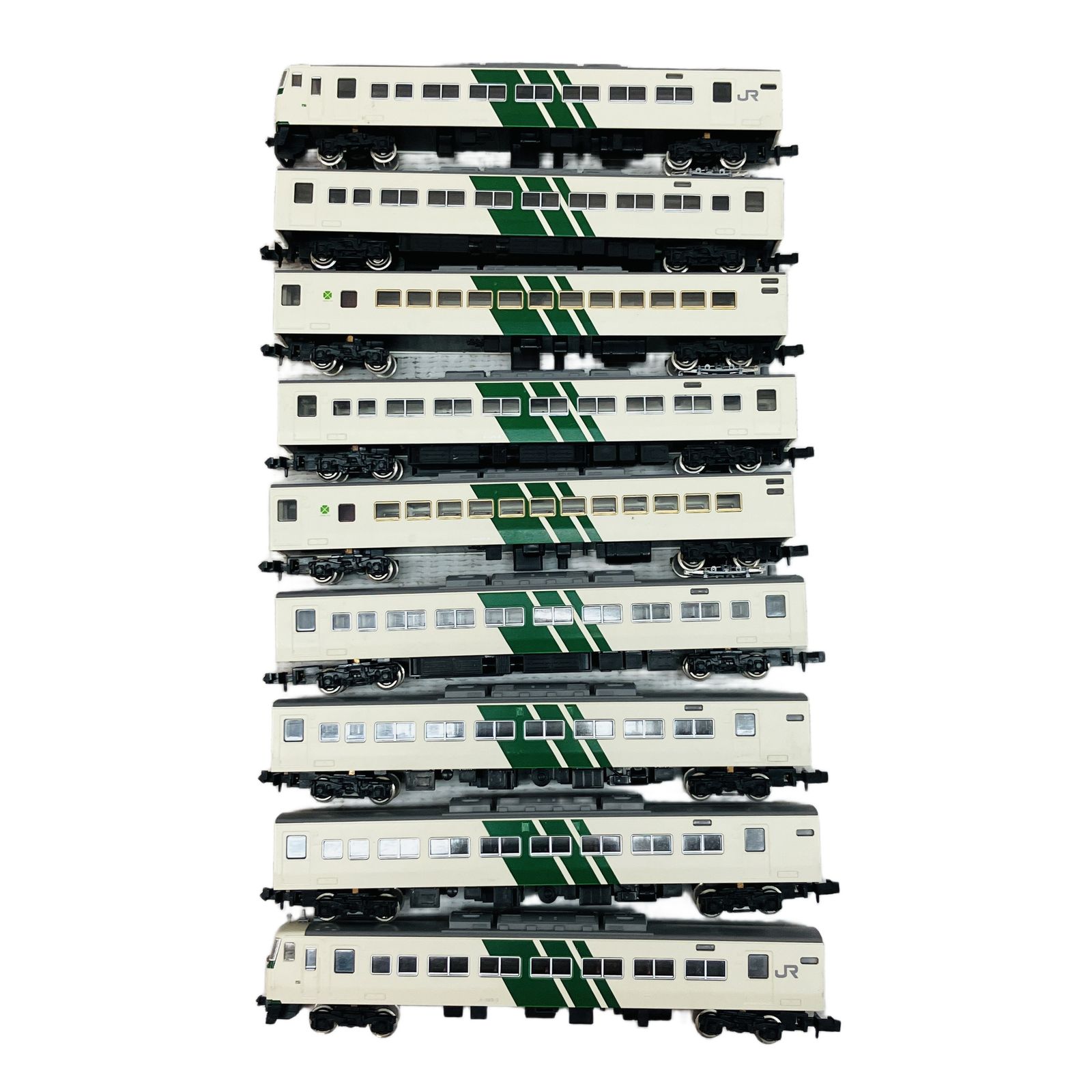 KATO 10-443 185系 0番台 踊り子 9両セット 箱なし ブックケースなし