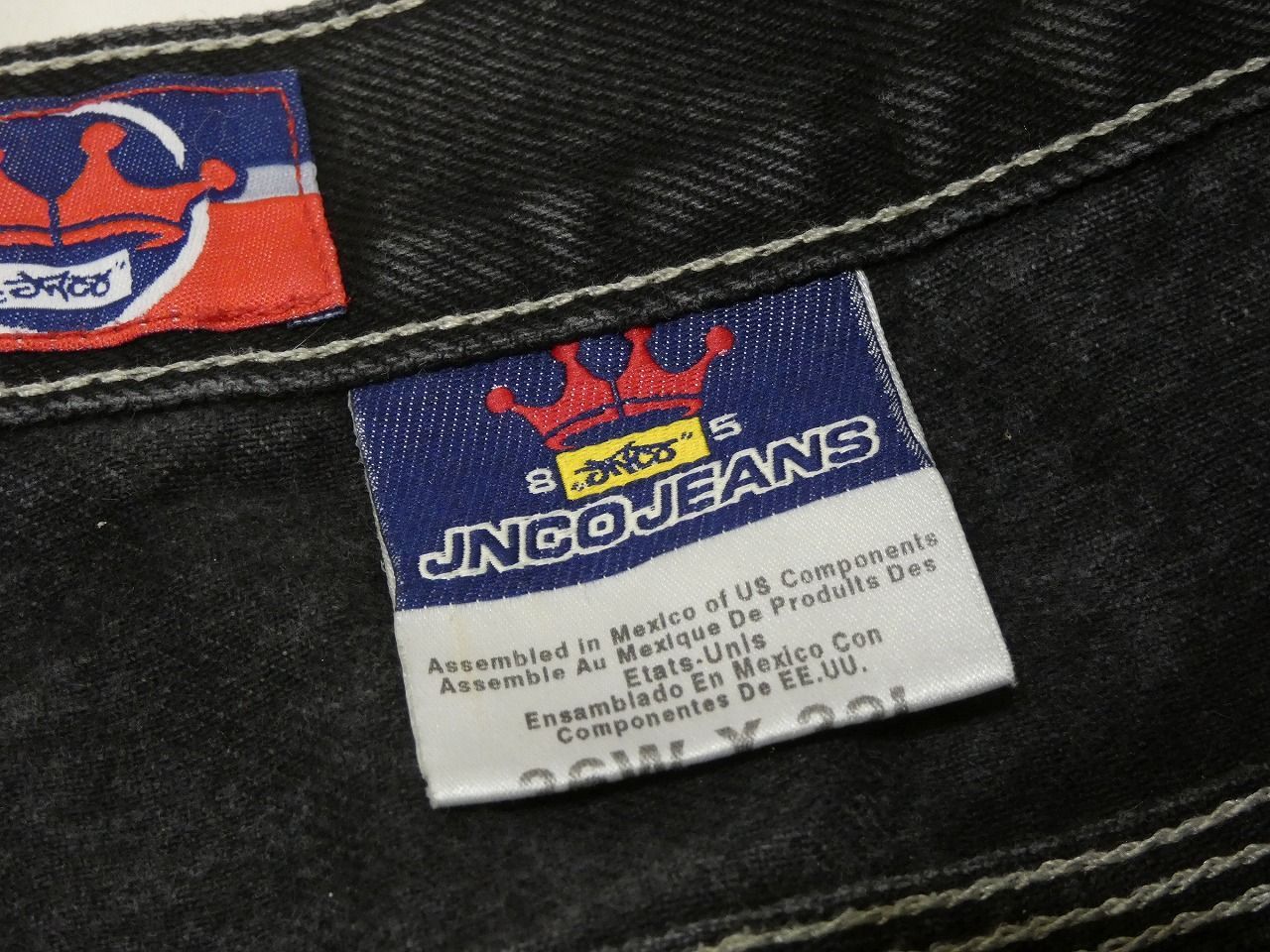 90s 00s ビンテージ JNCO JEANS ジンコジーンズ ルーズ バギー ワイド