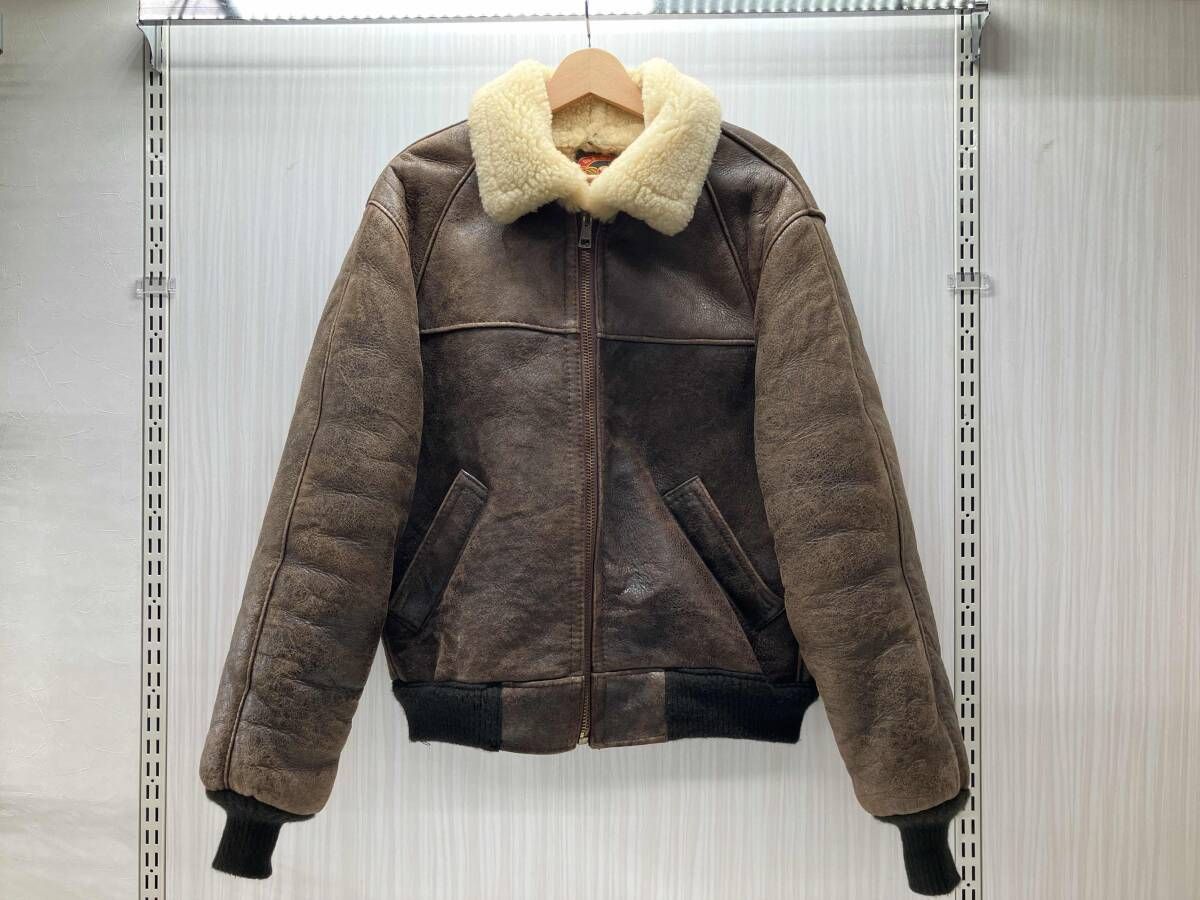 USA製 U.S.SHEEPSKIN INTERNATIONAL B-3フライトジャケット ムートン