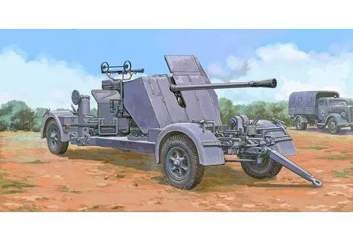 プラモデル 1 35 ドイツ軍 Flak 41 5 cm対空機関砲 02350
