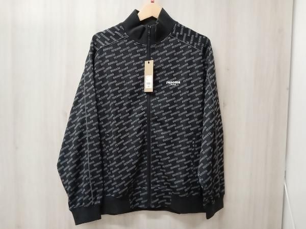 RENOMA ZIPPED TRACK JACKET RG 3106-008 スウェット サイズM ブラック ロゴ レノマ
