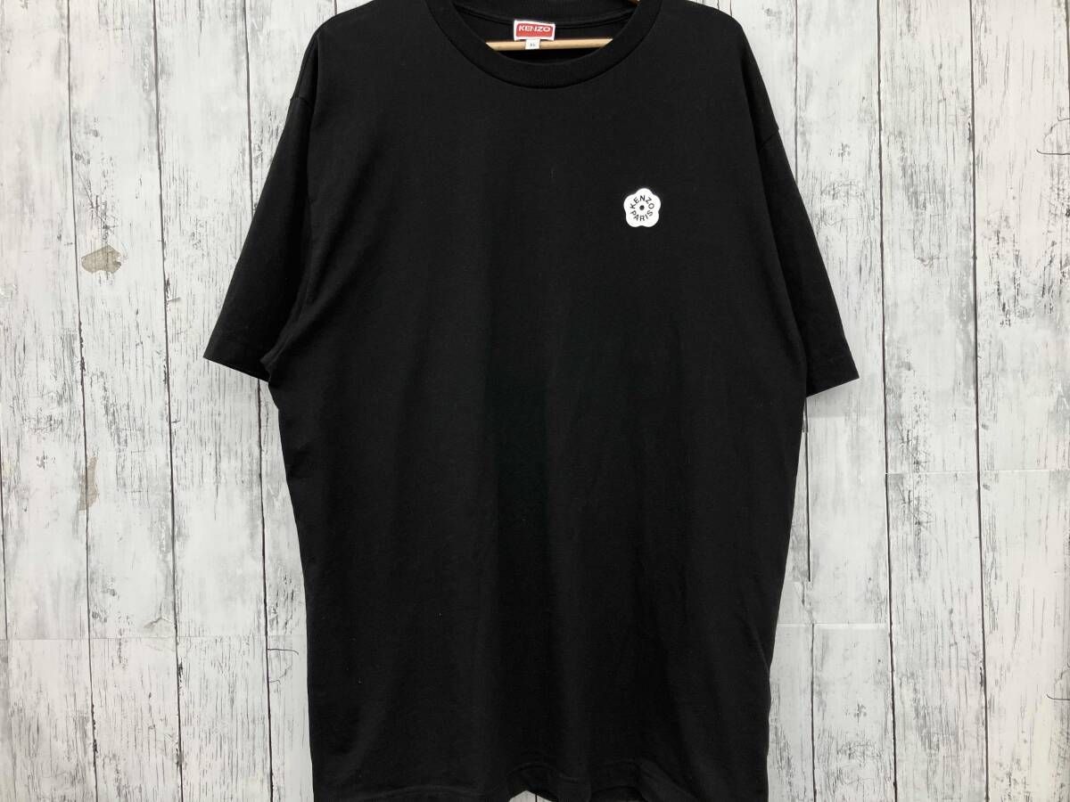 KENZO ケンゾー ワンポイント 半袖 Tシャツ XL ブラック