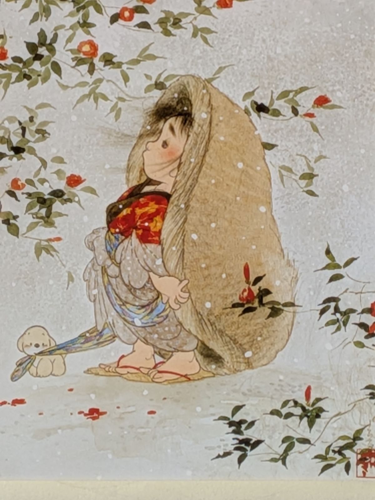 中島潔 【寒椿】 リトグラフ 公式ショップ】 中島潔 【寒椿】 リトグラフ - メルカリ 版画 - 版画