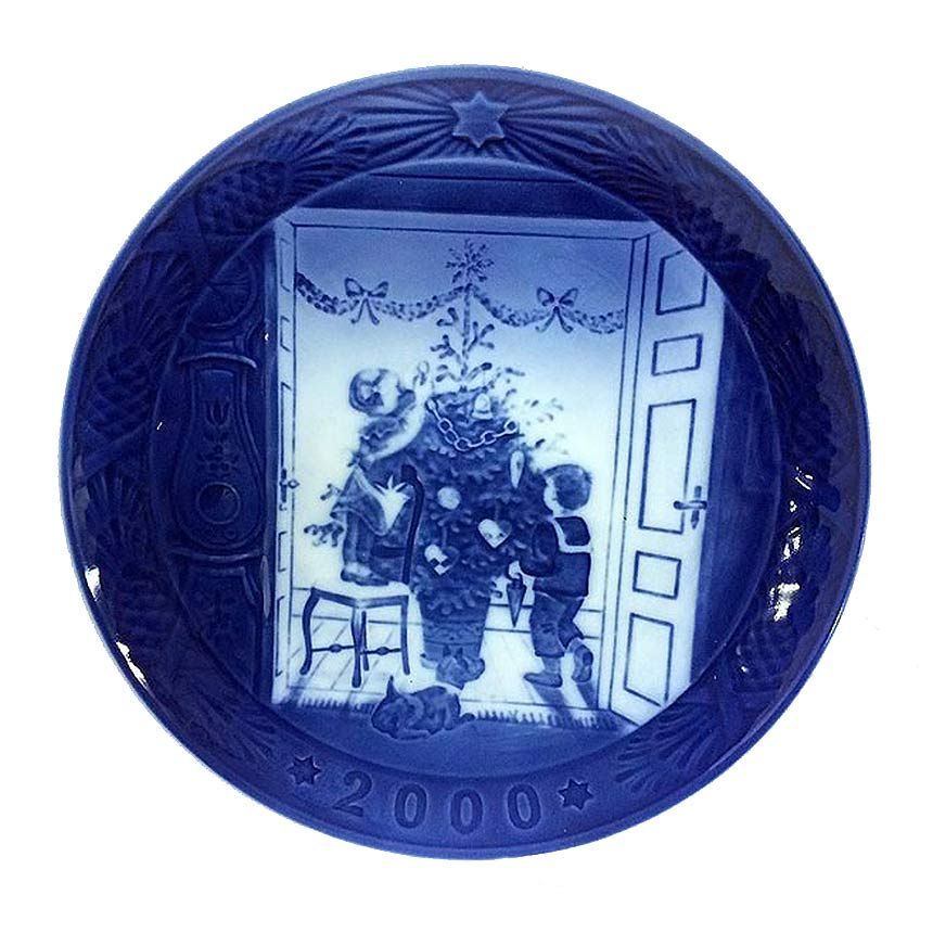 ROYAL COPENHAGEN ロイヤルコペンハーゲン イヤープレート 2000年 平成