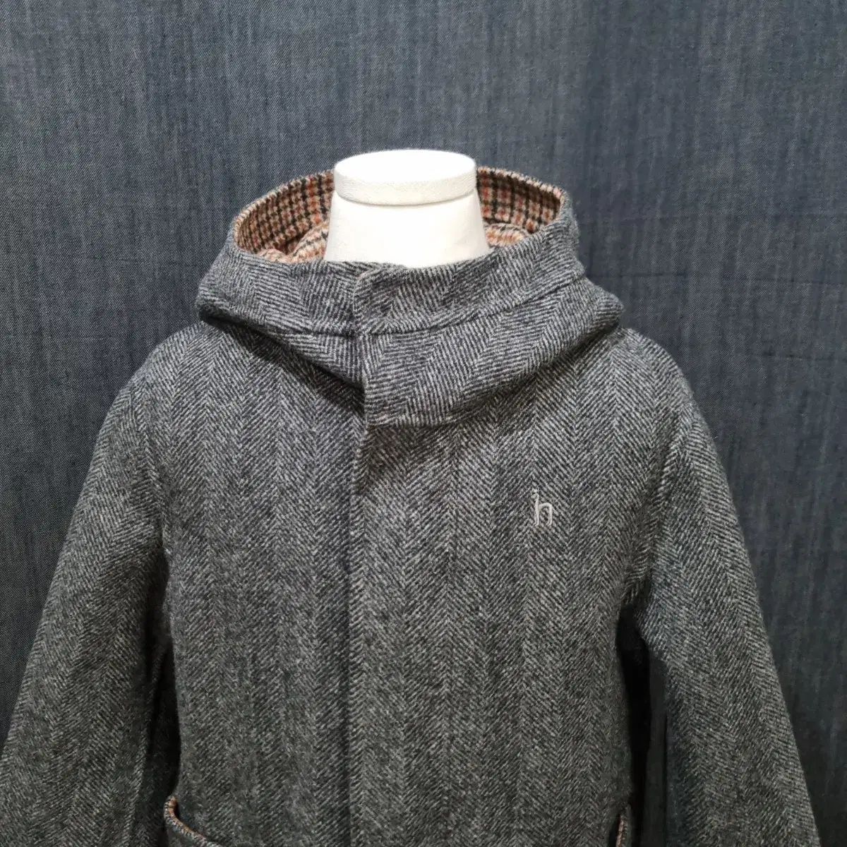 キッズ ユニセックス 120 7 y HAZZYS フード ウールコート