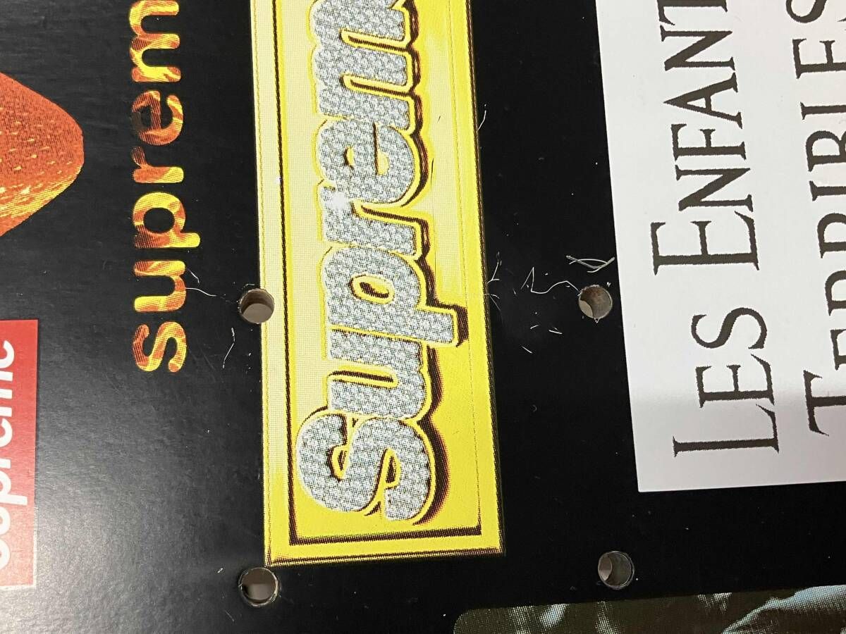 Supreme シュプリーム Stickers Skatoboard スケートボード ロゴ ブラック