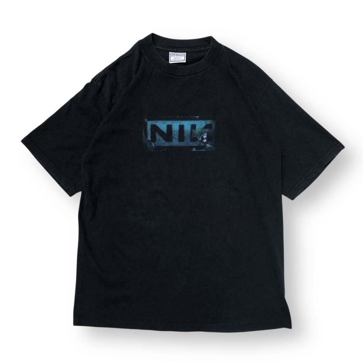 00s 古着 All Sport NINE INCH NAILS 半袖Tシャツ L ブラック オール 