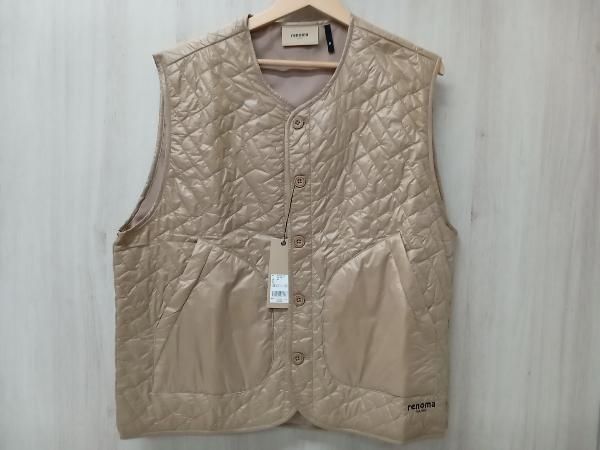 RENOMA NYLON VEST RG 3306-028 ベスト サイズM ベージュ レノマ