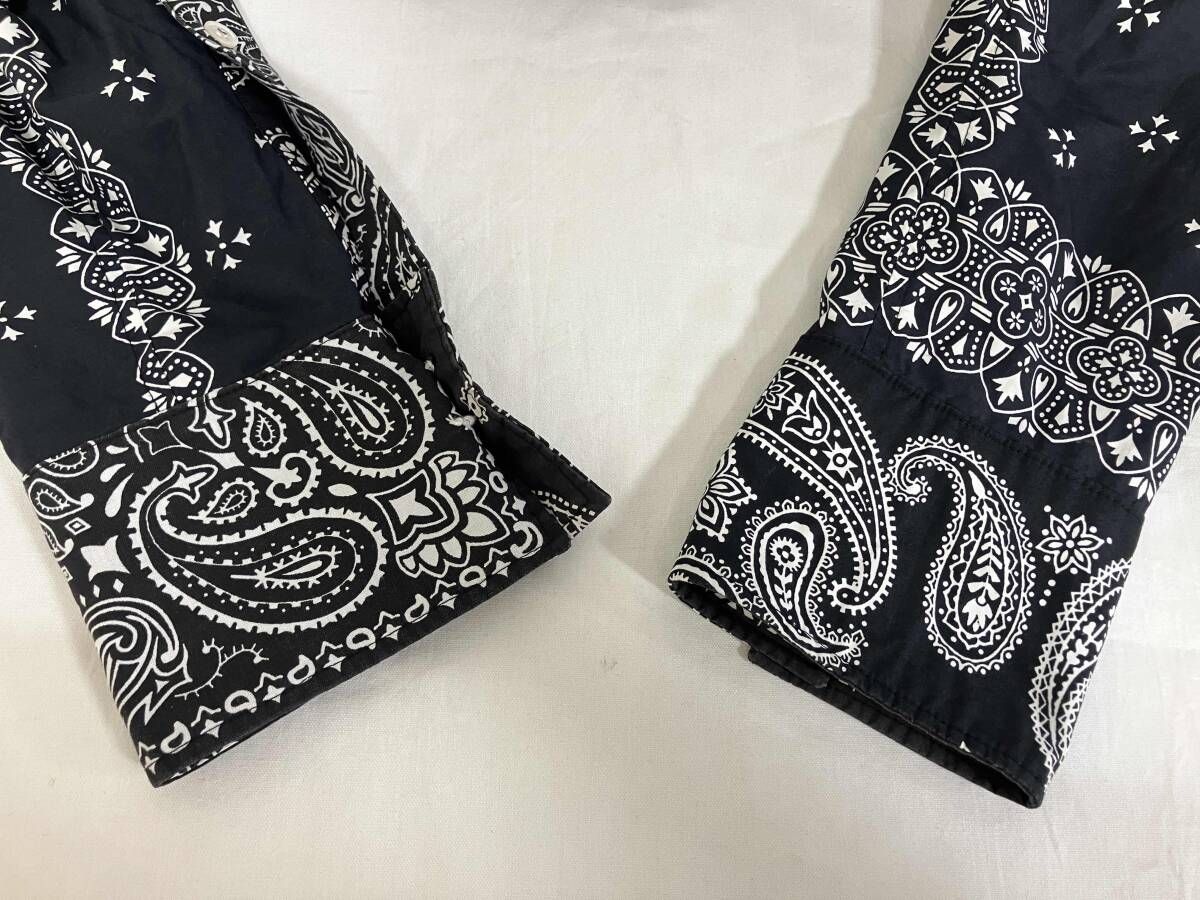 MIYAGIHIDETAKA 長袖シャツ サイズフリー 03-6875-1935 BANNDANAshirt