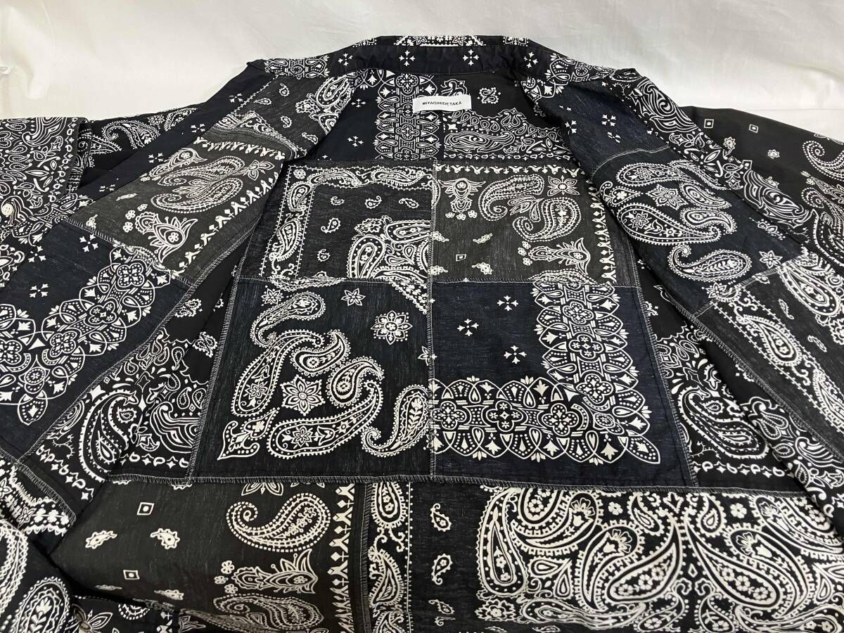 MIYAGIHIDETAKA 長袖シャツ サイズフリー 03-6875-1935 BANNDANAshirt