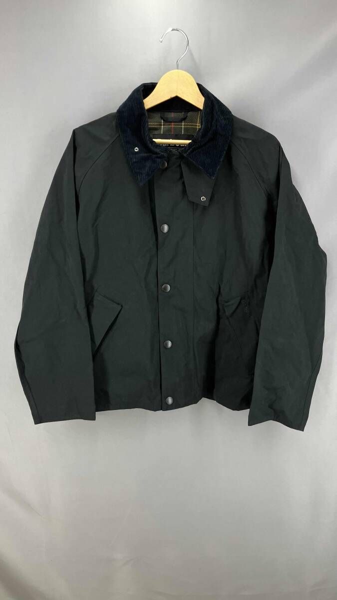 Barbour バブアー ピ-チスキン ジャケット メンズ 36 ブラック 通年