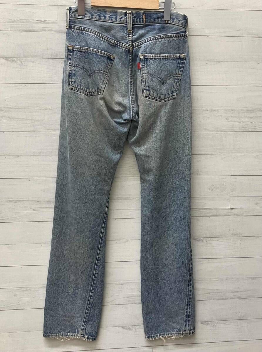 LEVI S リ-バイス バレンシア工場 80 ボタン裏555 赤耳 紙パッチ 紙タグ跡あり ジ-ンズ 状態込み ヴィンテージ