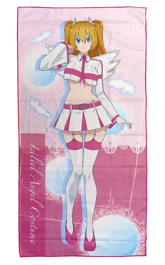 ★【未使用】2.5次元の誘惑 タオル リリエル(天乃リリサ) 中古】タオル・手ぬぐい 天乃リリサ(リリエル) フルカラータオル 「2.5