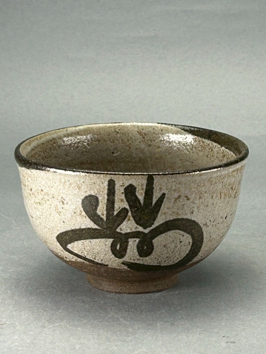 幽玄】時代 古絵唐津 釉垂茶碗 共箱 桃山 - メルカリ