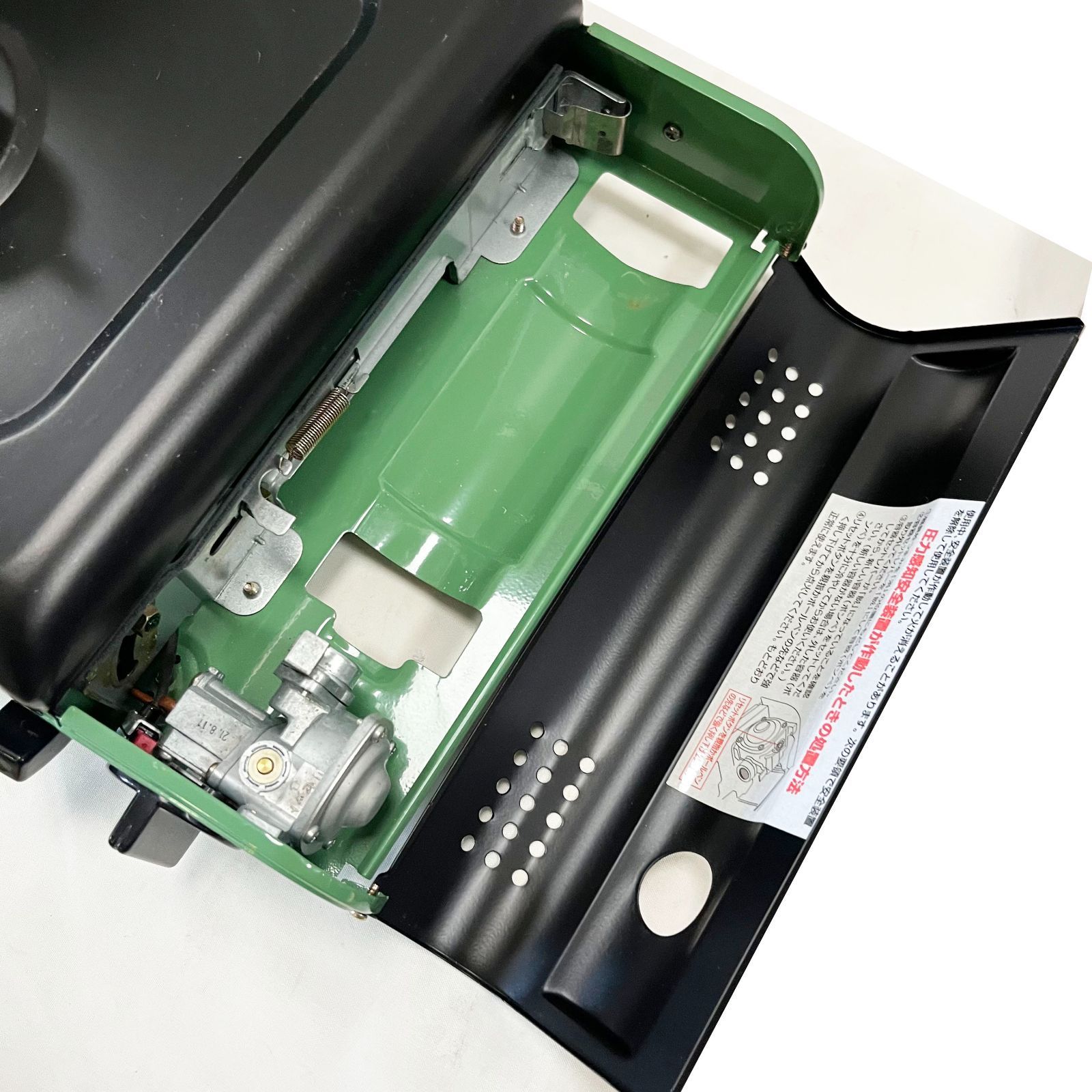  PRINCE プリンス カセットバーナー TB 02 着火 済 2009年製 エアポンプ内蔵 手工芸 アートクラフト ガラス アウトドア キャップ シングルバーナーコンロ バーベキュー 調理用品