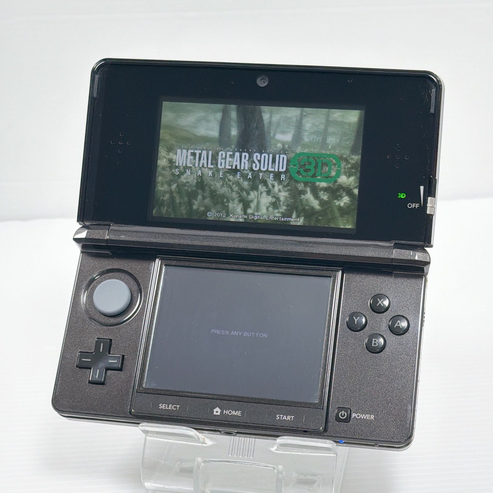 ニンテンドー 3 DS メタルギアソリッド モデル 外装 遊べるセット Nintendo METAL GEAR SOLID 任天堂