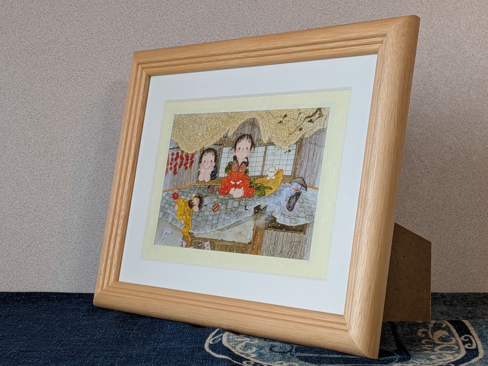 想い雪」中島潔画伯 ポストカードの額装品 - メルカリ