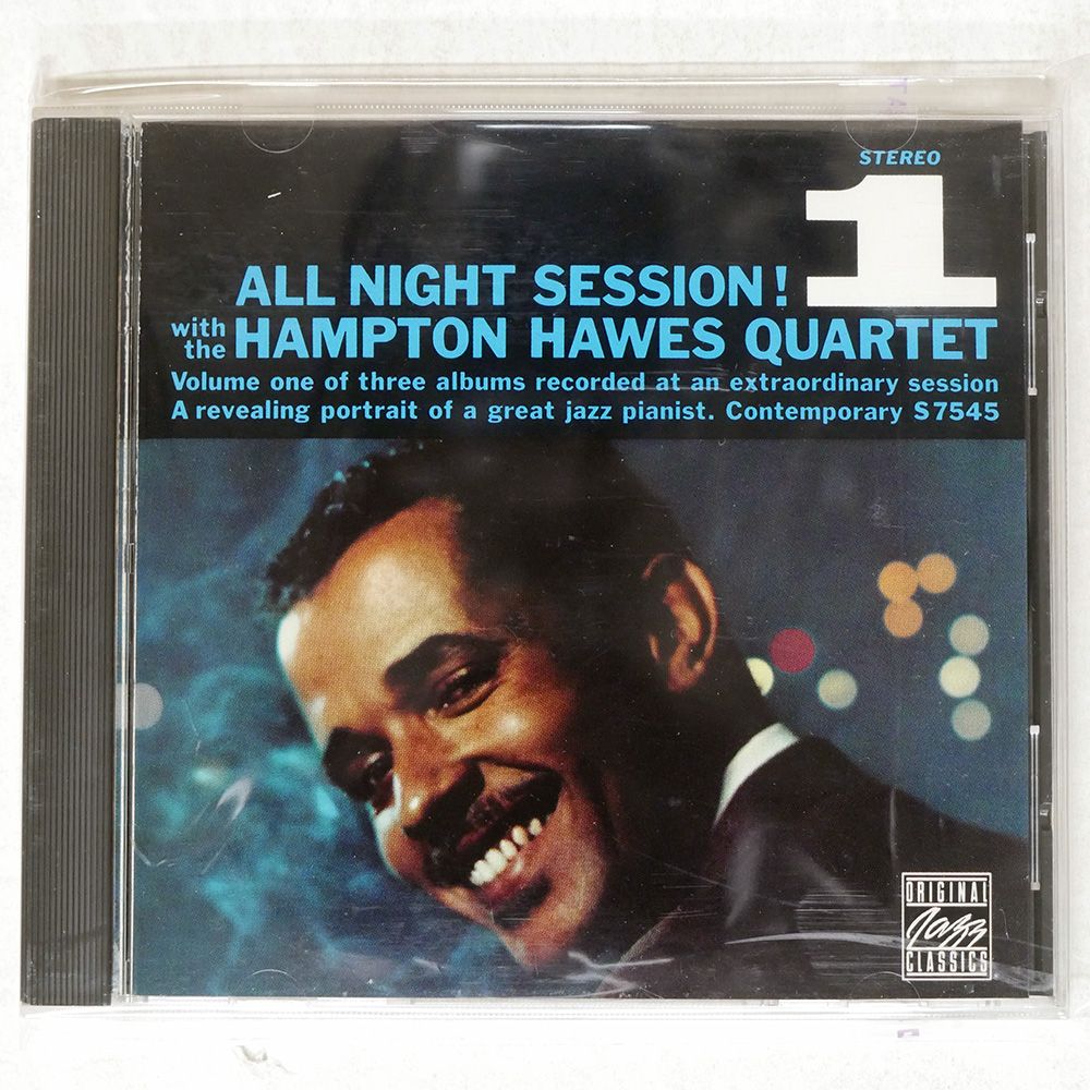 輸入盤 HAMPTON HAWES QUARTET/ALL NIGHT SESSION, VOL. 1/ORIGINAL