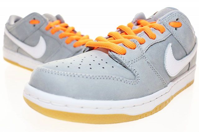 ナイキ NIKE SB DUNK LOW PRO ISO ORAGE LABEL WOLF GREY 27cm DV5464