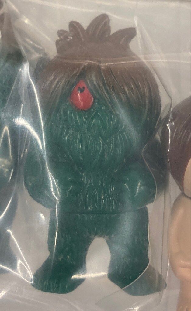 アルイミマケズ 水木しげる 大怪獣から鬼太郎へ ソフビセット グリーン