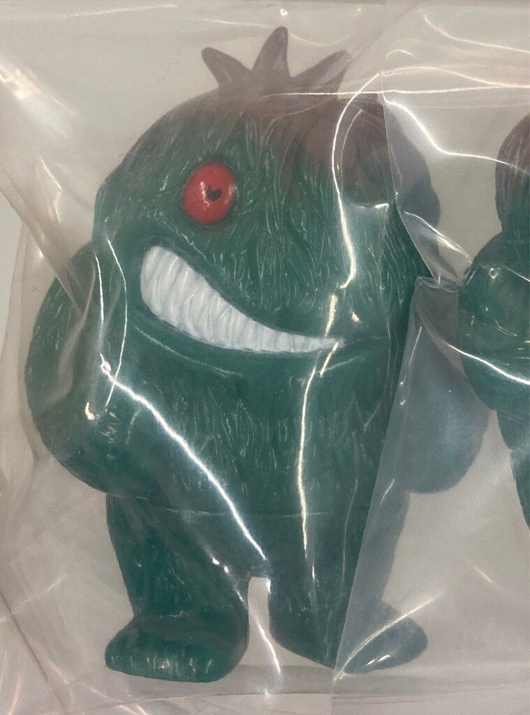 アルイミマケズ 水木しげる 大怪獣から鬼太郎へ ソフビセット グリーン