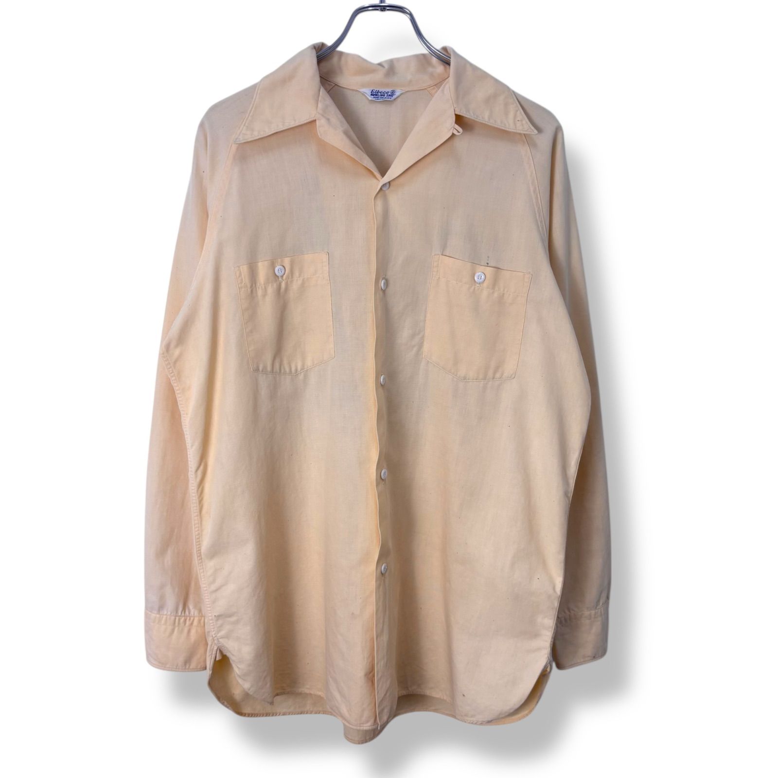 Special】 50s Elbeco BOWLING SHIRT Open Collar Shirt 50年代