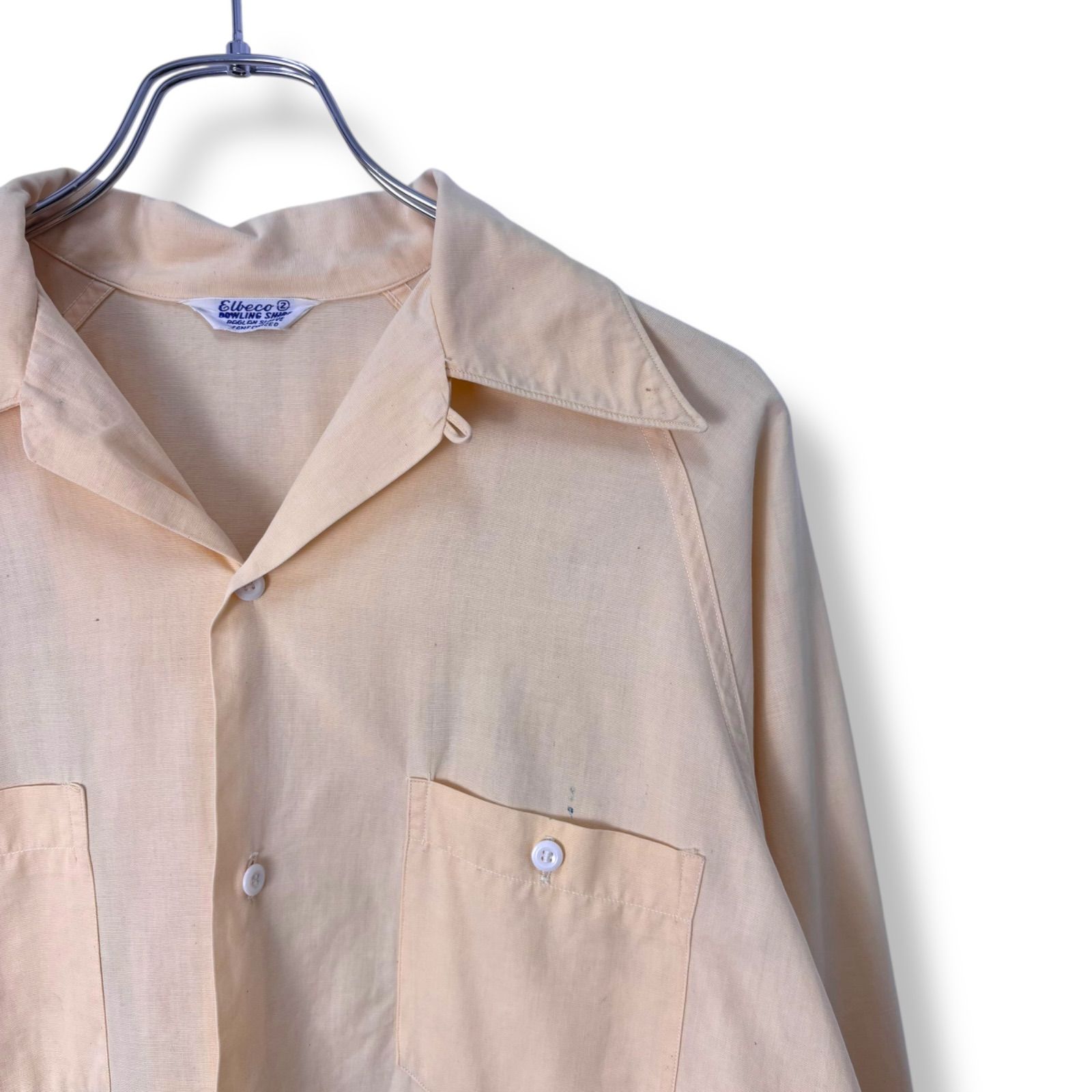 Special】 50s Elbeco BOWLING SHIRT Open Collar Shirt 50年代