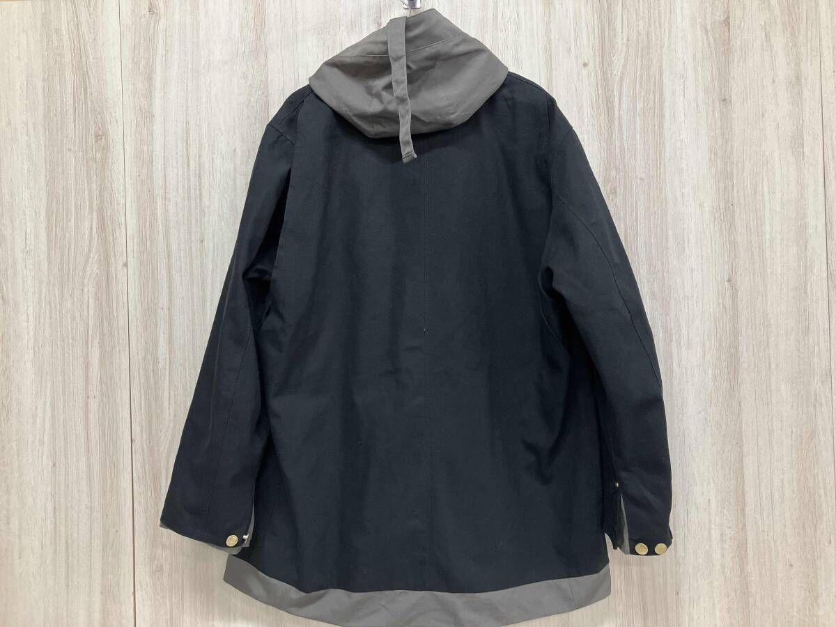 sacai 24-03390 M Carhartt WIP Reversible coat black サイズ4 サカイ カーハート リバーシブル コート