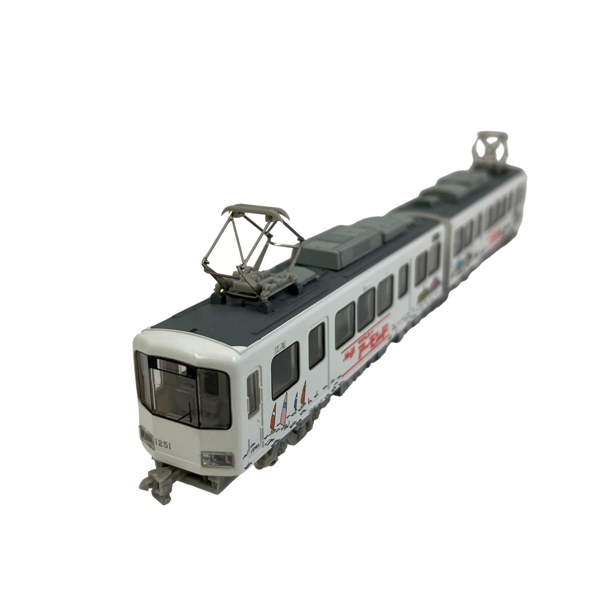 MODEMO NT26 江ノ島電鉄 1200形 明治製菓号 M車 鉄道模型 中古