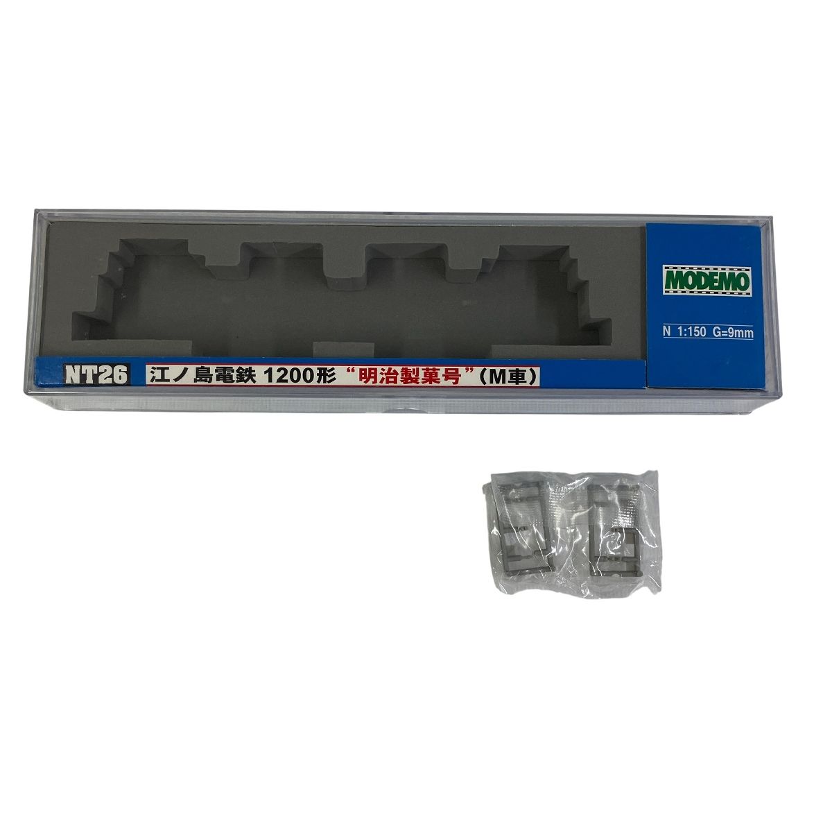 MODEMO NT26 江ノ島電鉄 1200形 明治製菓号 M車 鉄道模型 中古
